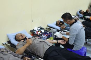 Di 3 lokasi, PMI Purbalingga serentak gelar donor darah