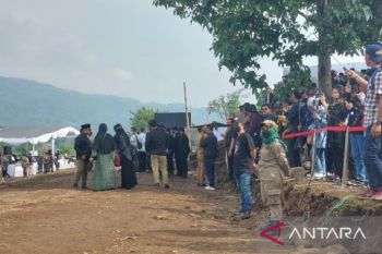 186 personel diturunkan untuk mengamankan proses pemakaman Eril