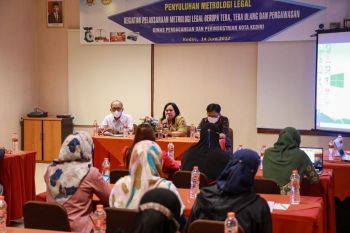 Pemkot Kediri imbau pemilik usaha patuhi tera ulang timbangan