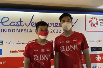 Ganda putra Leo/Daniel tak puas dengan penampilan di babak pertama Indonesia Open