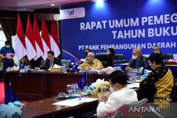 Gubernur Ali Mazi beri apresiasi kemajuan Bank Sultra tahun buku 2021