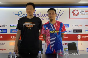 Pebulutangkis Ahsan dan Hendra bagikan tips jaga kebugaran tubuh
