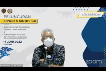 Kemenhub: Pengggunaan aplikasi permudah izin operasi drone