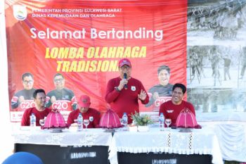 Pemprov Sulbar lestarikan budaya melalui olahraga tradisional