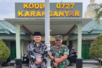 Dandim 0727/Karanganyar terima kunjungan silaturahim Setiawan AD 1 PM