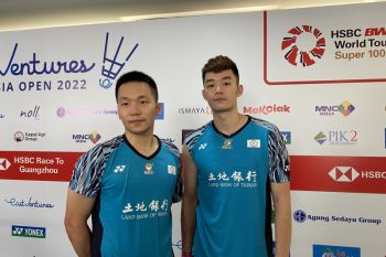 Juara Olimpiade sebut serangan ganda putra Indonesia cepat