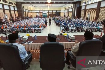 JCH tiga daerah masuk pemondokan asrama haji sebelum bertolak ke Mekkah