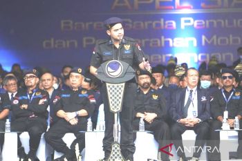 Ribuan Baret Garda Pemuda NasDem ikuti  apel siaga pemenangan