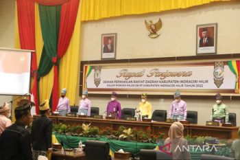 Ketua DPRD Pimpin Rapat Paripurna Milad ke-57 Inhil