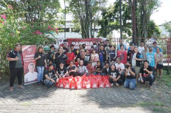 Ratusan taksi online jadi Sahabat Ganjar Pranowo