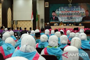 Kloter 2 JCH Sulsel berasal dari tiga kabupaten