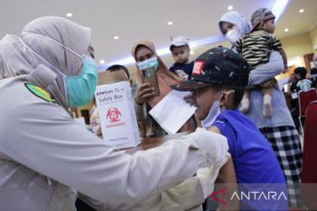Capaian vaksinasi COVID-19 dosis penguat