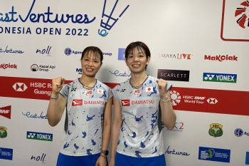 All-Japanese final ganda putri  Indonesia Open 2022