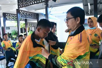 Pemkab Luwu Utara lepas kontingen POPDA Sulsel 2022