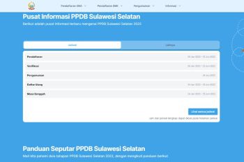 Disdik Sulsel: Pelaksanaan PPDB daring berjalan lancar