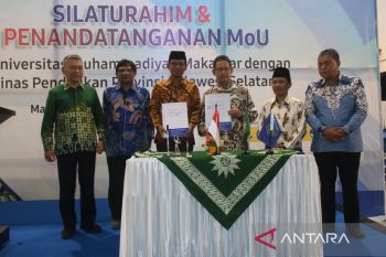 Unismuh dan Dinas Pendidikan Sulsel teken kesepahaman peningkatan SDM siswa SMA
