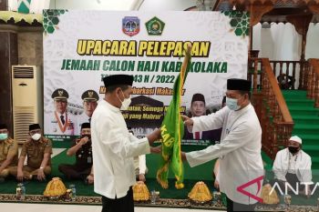 Bupati lepas 161 calon haji Kolaka