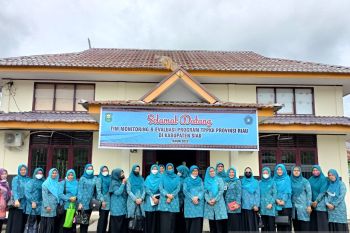 PKK Siak terima Tim Monev PKK Provinsi Riau