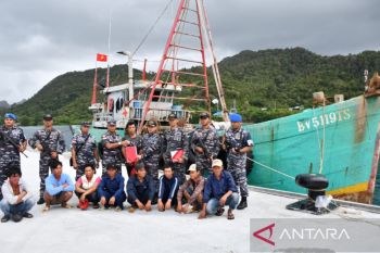 TNI AL tangkap Kapal Ikan Asing di perairan Natuna