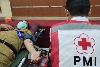 Peringati ulang tahun ke-340, Pemkot Bandarlampung gelar donor darah