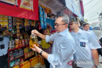 Pemerintah bakal guyur minimarket dengan minyak goreng seharga Rp14 ribu/liter