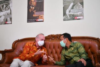 Gubernur Sulsel paparkan beragam potensi investasi kepada Dubes Prancis