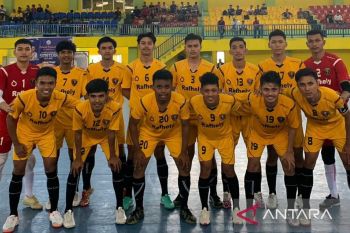 Wakil Sumbar raih kemenangan atas Babel di Liga Futsal Nusantara 8-3
