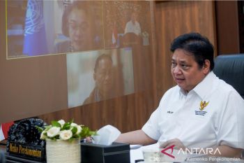 Minister Hartarto discusses handling of global crisis with UNESCAP