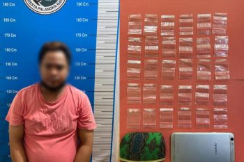 Polisi tangkap pemilik puluhan paket sabu di Palangka Raya