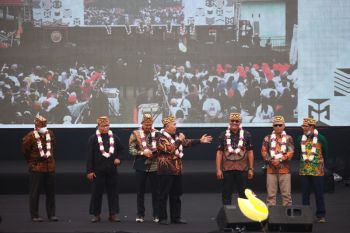 Ribuan warga Gardu di Lampung dukung Ganjar Pranowo sebagai Capres 2024