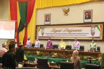 Ketua DPRD Pimpin Rapat Paripurna Milad ke-57 Indragiri Hilir