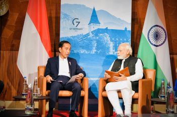 Presiden Jokowi dan PM India Narendra Modi bahas kerja sama pangan