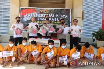 Polisi tangkap komplotan pembunuh bayaran di Sumsel