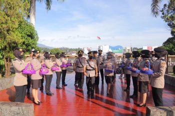Ziarah ke TMP Tanjung Karang, Wakapolda Lampung: Lanjutkan semangat pahlawan wujudkan Indonesia Emas