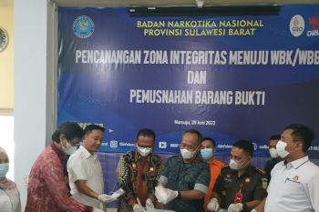 BNN Sulbar musnahkan barang bukti lima kilogram jenis sabu