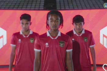 Seragam baru Timnas Sepak Bola resmi dirilis