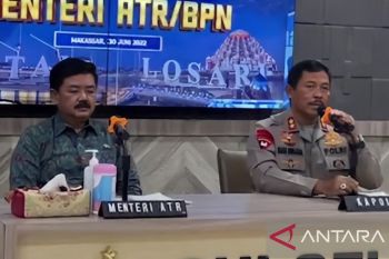 Kapolda Sulsel klaim telah menuntaskan 70 persen kasus mafia tanah