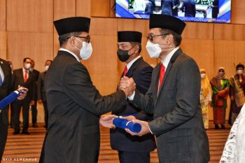 Menhub lantik Dirjen Perhubungan Darat dan Laut