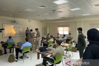 Kunjungan Menhan Prabowo Zayed di Military University