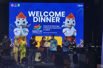 Fornas VI Sumsel tercatat dengan jumlah peserta terbanyak