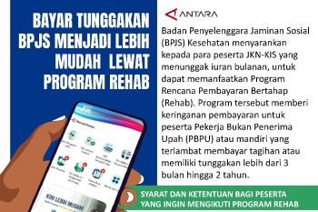 BAYAR TUNGGAKAN BPJS MENJADI LEBIH MUDAH LEWAT PROGRAM REHAB
