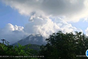 Pos Pantau: Gunung Ile Lewotolok erupsi setinggi 1.300 meter