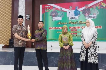 Komandan Kodim 0304 Agam kini dijabat Letkol Czi Renggo Yudi Ariesko
