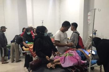 Tiga warga terluka akibat longsor di Kalukku Mamuju