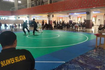 64 pesilat dari 18 perguruan tinggi ikuti seleksi Pomnas di Makassar