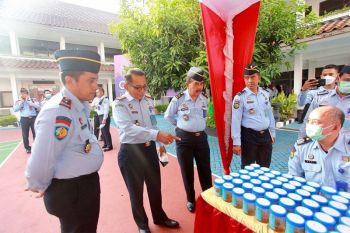 Kemenkumham lakukan tes urine dadakan ke 268 pegawai