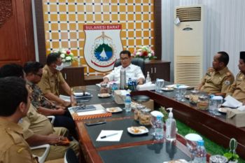 Daging sapi kurban dari Presiden Jokowi berbobot 1.027 kilogram akan dibagikan di Mamuju