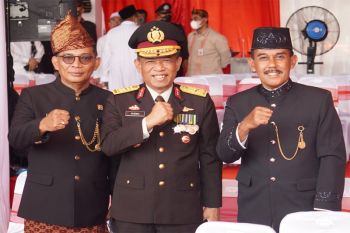 Sekjen Kemenkumham dan Kakanwil Jateng hadiri Upacara HUT Bhayangkara