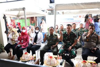 BKKBN Sulsel berkolaborasi dengan Kodim dampingi keluarga berisiko stunting