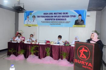 Bupati Bengkalis minta TPID perkuat sinergi jaga inflasi